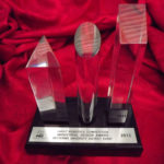 Industrial design award trophy