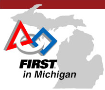 FIRST robotics in Michigan logo