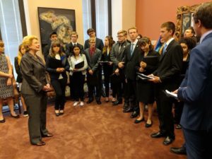 Dreadbots with Senator Debbie Stabenow